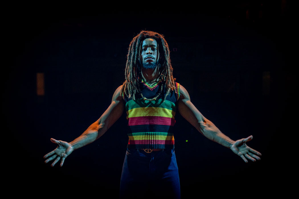 Micheal Duke as Bob Marley - photo by Craig Sugden